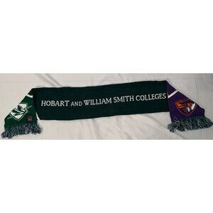 Hobart and William Smith Colleges Adult Scarf Double-Sided Herons/Statesmen